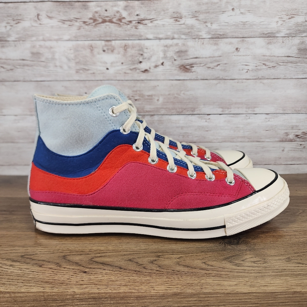 Converse Chuck 70 High Thermo Felt Noreaster Starlight Blue Mens Size 11